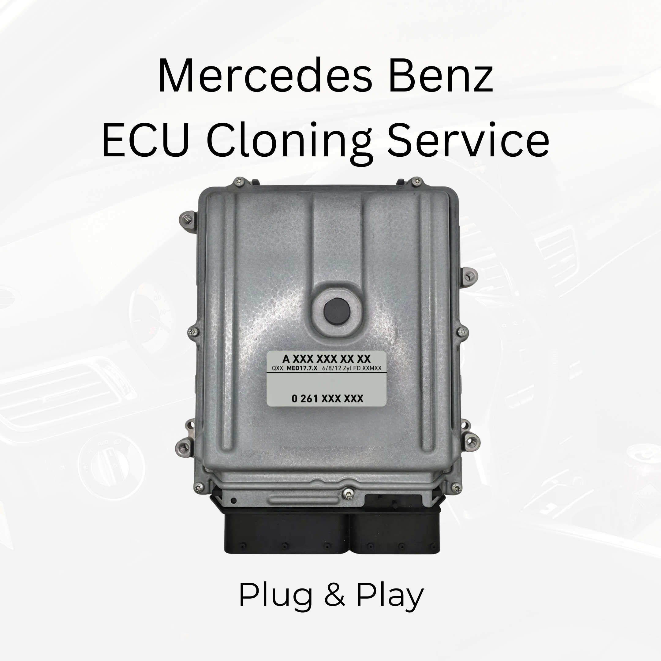 Mercedes Benz ECU Cloning service